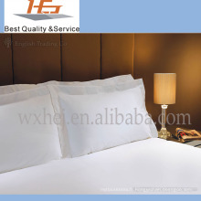 Couvre-lits en satin blanc 100% coton avec prix d&#39;usine